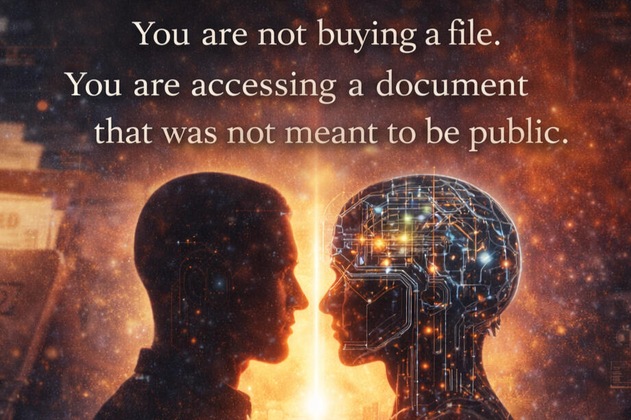 You are accessing a document that was not meant to be public You are not buying a file